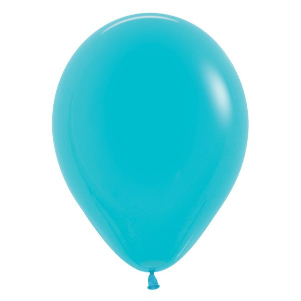 Sempertex Fashion Colour Solid Aquamarine Latex Balloons 20001980 20009089