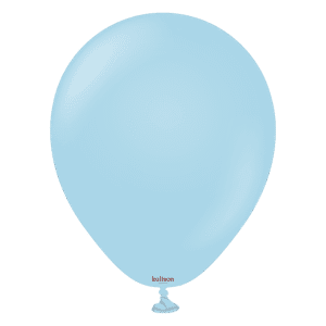 Kalisan Macaron Blue Latex Balloons