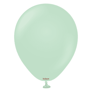Kalisan Macaron Green Latex Balloons