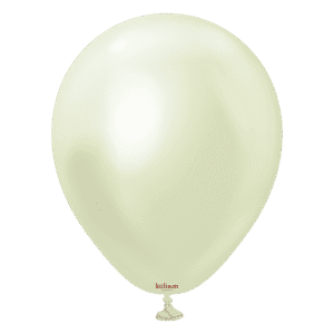 Kalisan Mirror Green Gold Latex Balloons