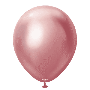 Kalisan Mirror Pink Latex Balloons