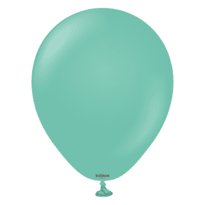 Kalisan Standard Sea Green Latex Balloons