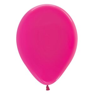Sempertex 12 inch Solid Fuchsia Latex Balloons 20000811