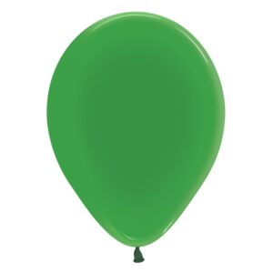 Sempertex 12 inch Solid Green Latex Balloons 20000817