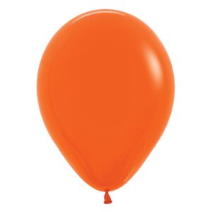 Sempertex Fashion Colour Solid Orange Latex Balloons 20000773 20001986 20005836 20006774