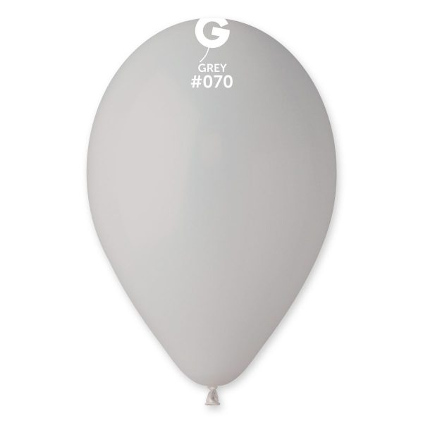 Gemar Grey 070 Latex Balloons A50 070 50 G120 070 50 G19 070 25 340235 G30 070 10
