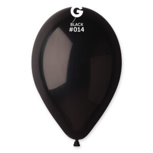 Gemar Black 014 Latex Balloons A50 014 50 G120 014 50 G19 014 25 329810 G30 014 10