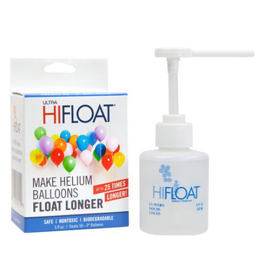 HI FLOAT BALLOON TREATMENT 148ml 5oz BOTTLE DISPENSER 55293