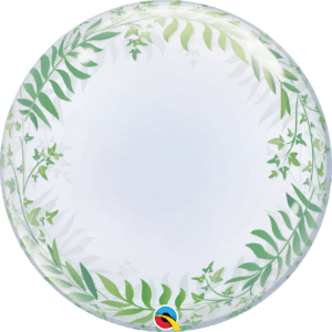 Qualatex 24 Inch Elegant Greenery Deco Bubble  85832