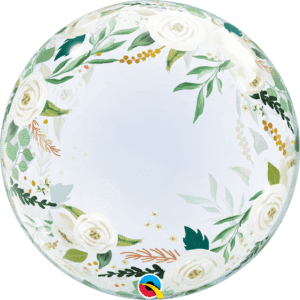Qualatex 24 Inch Wedding Floral Deco Bubble  18648