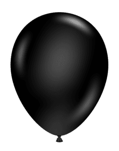 Tuftex Black Latex Balloons 15078 10078