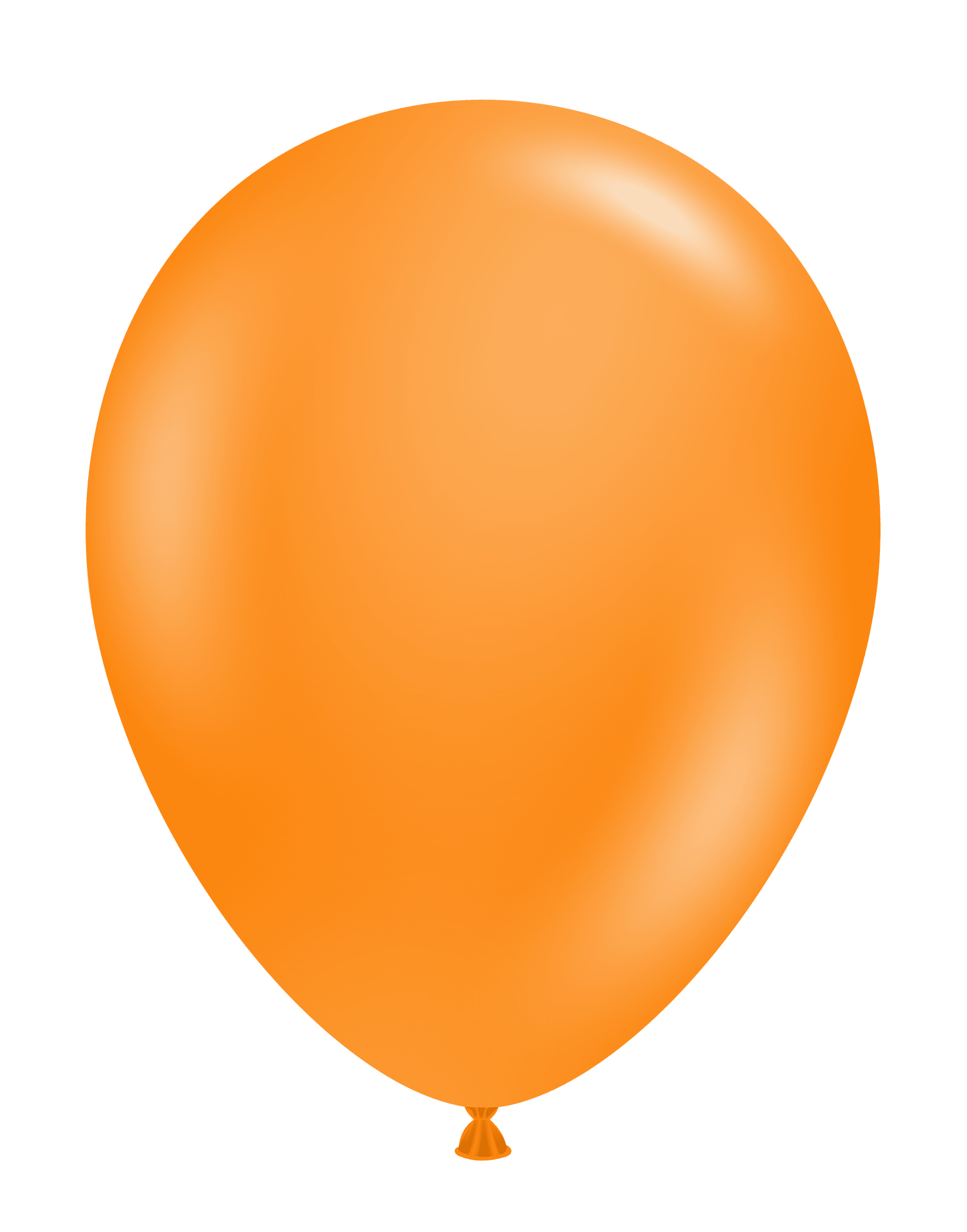 Tuftex Crystal Tangerine Latex Balloons 10048 17048 24048