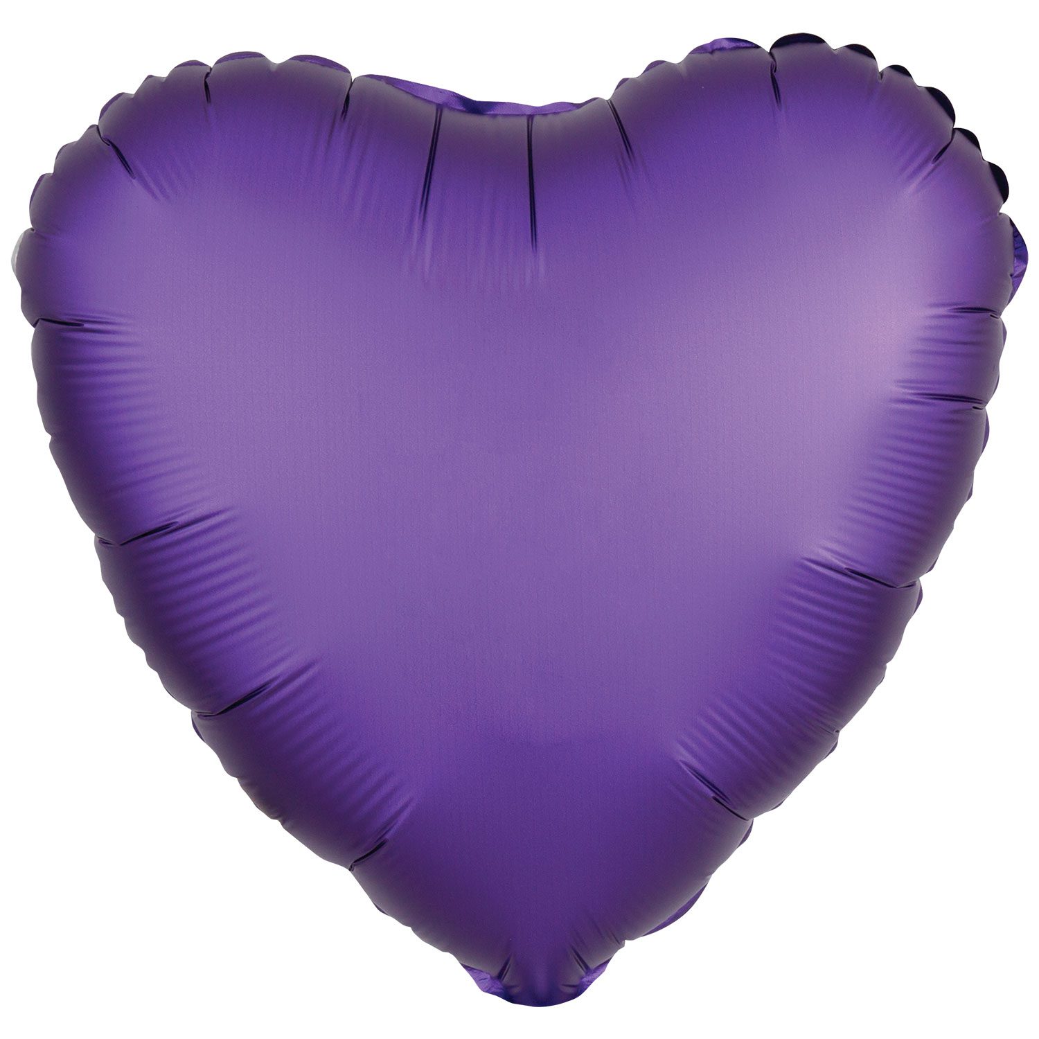 Amscan 18 inch Silk Lustre Purple Heart Foil Balloons 9914129
