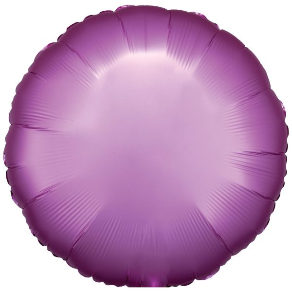 Amscan 18 inch Silk Lustre Flamingo Circle Foil Balloon