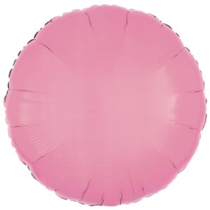 Amscan 18 inch Metallic Pink Circle Foil Balloon