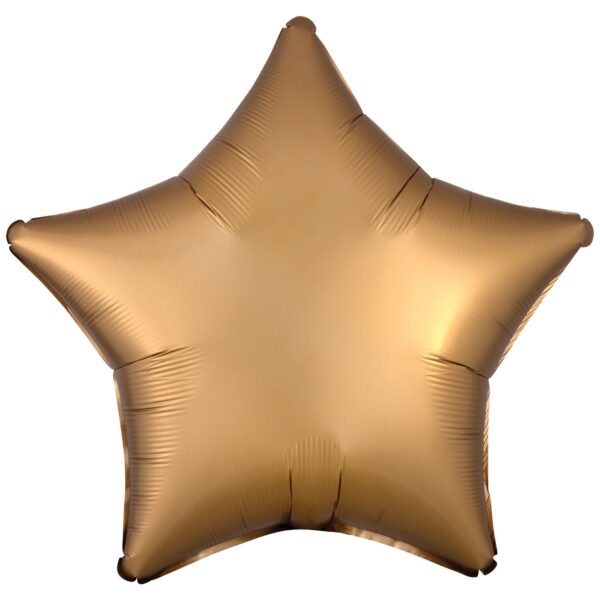 Buy Anagram 18 inch Satin Luxe Gold Star Foil Balloon | Balloons4u