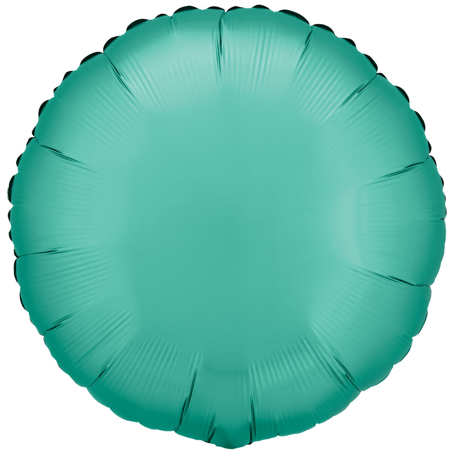 Amscan 18 inch Silk Lustre Jade Green Circle Foil Balloon