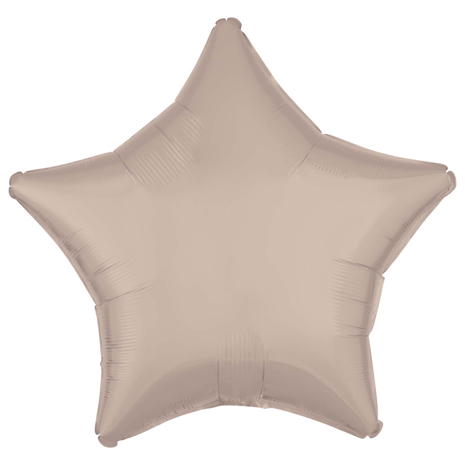 Amscan 18 inch Silk Lustre Latte Star Foil Balloon
