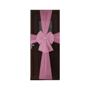 Festive Door Bow Pink MS4099