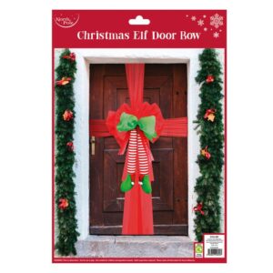 Eurowrap Luxury Christmas Elf Door Bow
