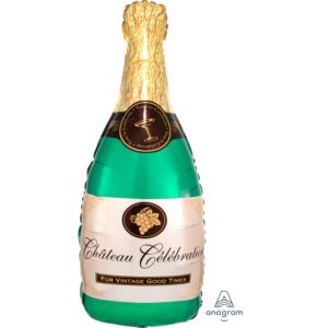 Amscan 36 inch Bubbly Bottle SuperShape Foil Balloon_0494901
