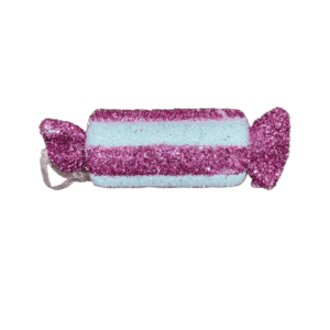 Tinsel Pink & White Candy Cane Stripe Giant Sweet_57967