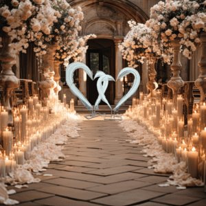 Light Up LED Love Hearts