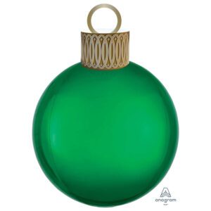 Amscan Anagram 20 inch Green Bauble Orbz Foil Balloon Decoration Kit_4040601