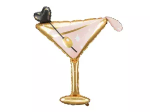 Party Deco 39 inch Cocktail Glass Foil Balloon_FB166