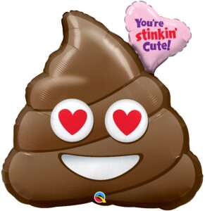 Qualatex 31 inch You're Stinkin Cutie Foil Balloon_78531