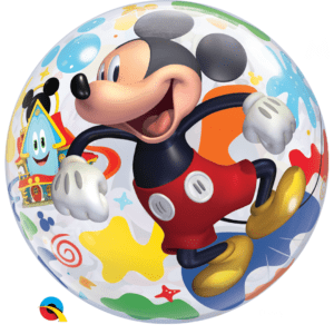 Qualatex 22 Inch Disney Mickey Mouse Fun Bubble Balloon