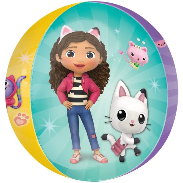Amscan 15 inch Gabby's Dollhouse Orbz Foil Balloon 4553201-1-3-1500+ 4553201_1-1-3-1500+
