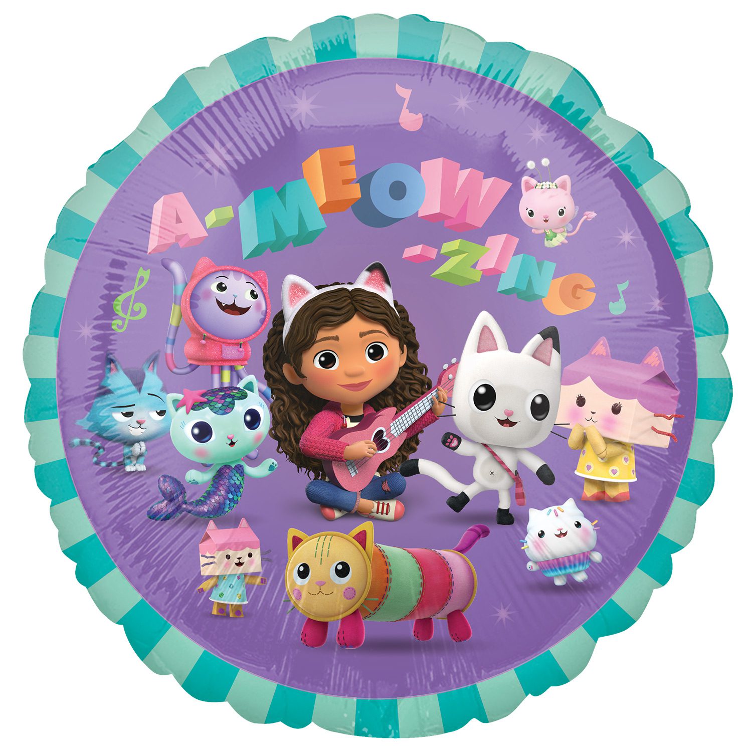 Amscan 17 inch Gabby's Dollhouse Standard Foil Balloon 4552901-1-3-1500+