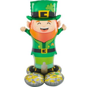 Amscan 53 inch Lucky Leprechaun AirLoonz Foil Balloon_79544-4377311-1-3-1500+