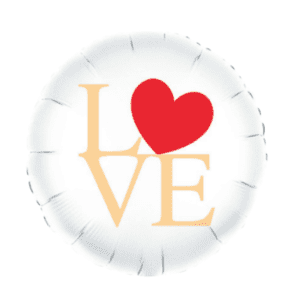 Ballunar 18 inch Valentine's Day Love Foil Balloon_30186-v6c