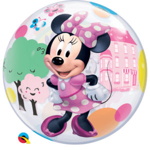 Qualatex 22 Inch Disney Minnie Mouse Fun Bubble Balloon