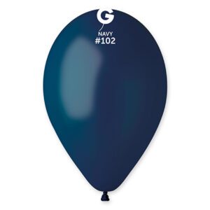 Gemar Navy #102 Latex Balloons
