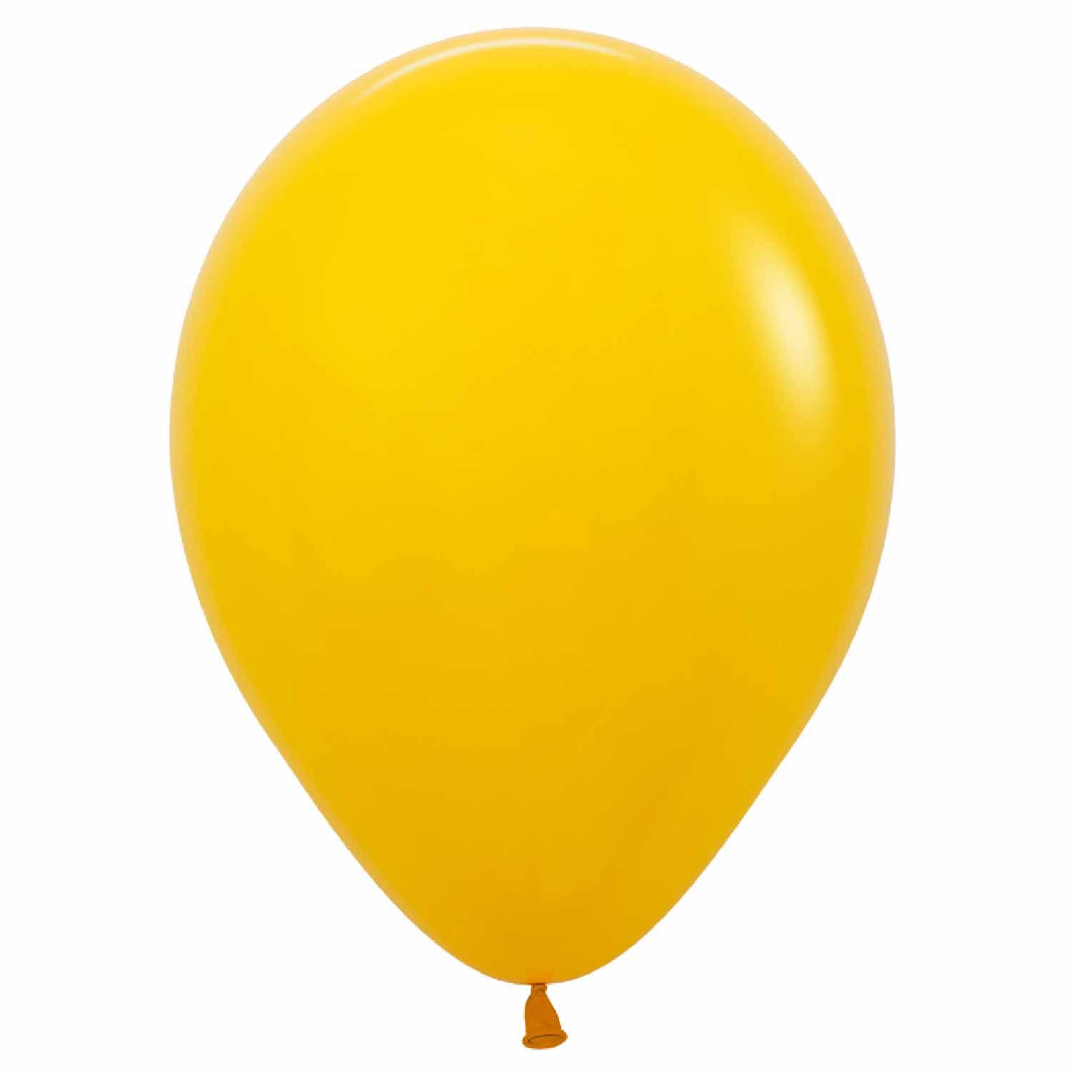 Sempertex Fashion Honey Yellow Latex Balloons