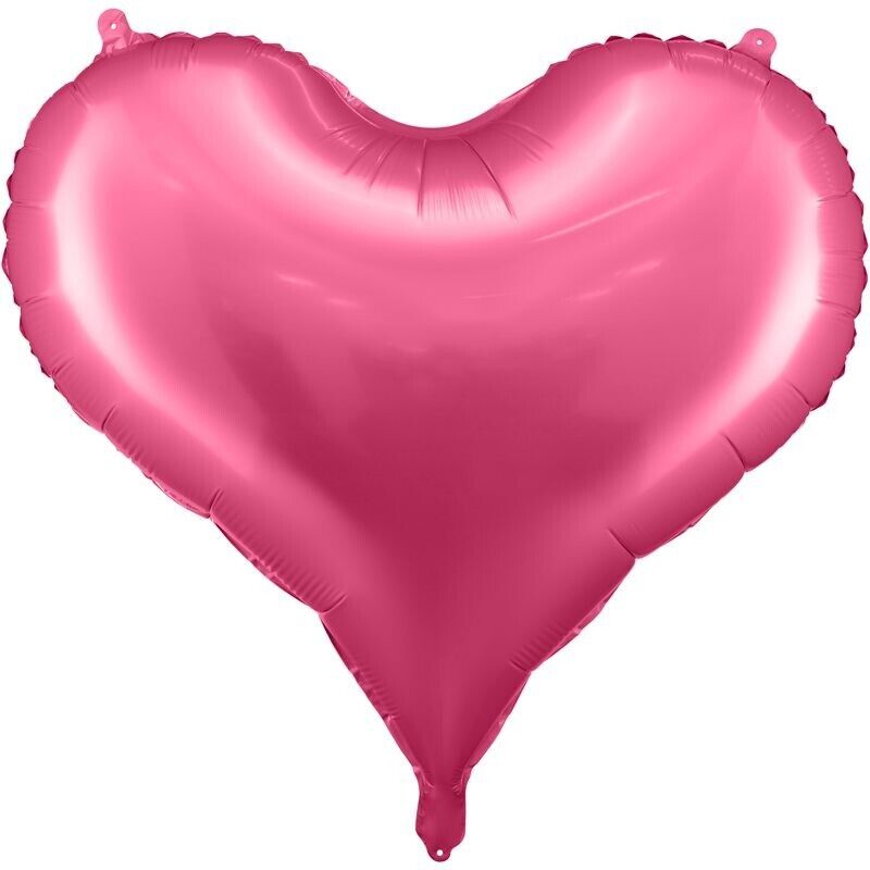 Party Deco 24 inch Pink Heart Shape Foil Balloon_FB141S-081