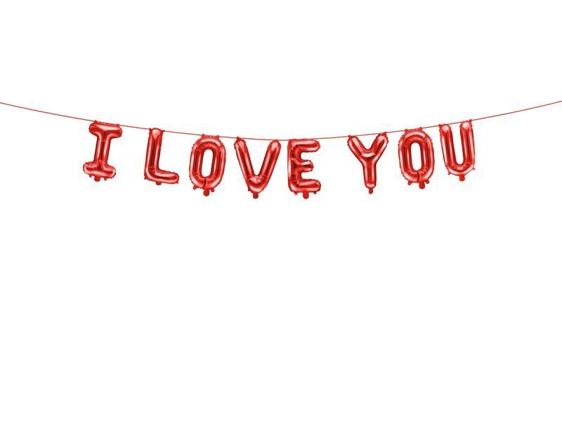 Party Deco I Love You Foil Balloon FB184M-007