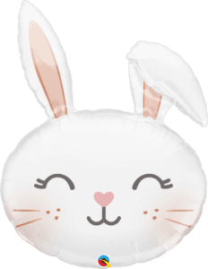 Qualatex 37 inch Floppy Eared Bunny Foil Balloon_25782_25783B