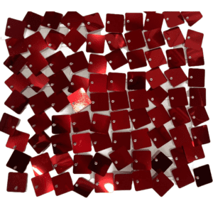 Sequin Wall Panel Red Squares