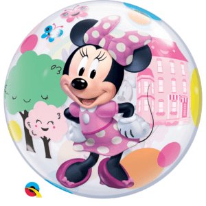 Qualatex 22 Inch Disney Minnie Mouse Fun Bubble Balloon
