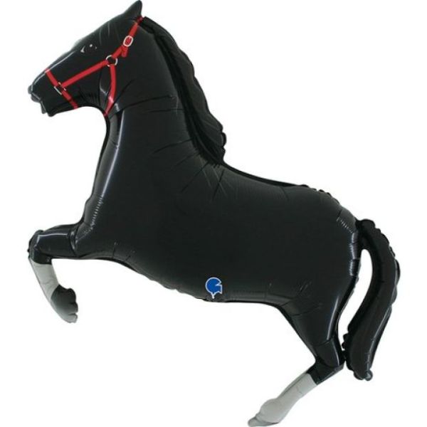 Grabo 34 inch Horse Light Brown Foil Balloon_180k