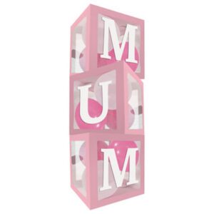 Eurowrap Mum Pink Balloon Boxes & Letters 3PK_31945-MBC-500__60156