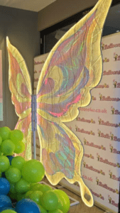 xl warm white light up butterfly wings