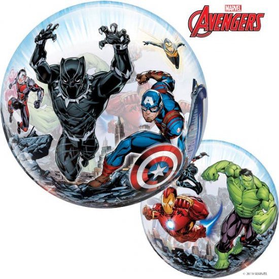 Qualatex 22 Inch Marvel Avengers Bubble Balloon b