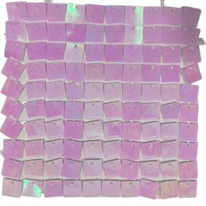 Oaktree Sequin Wall Panel Iridescent Pink Squares_667235