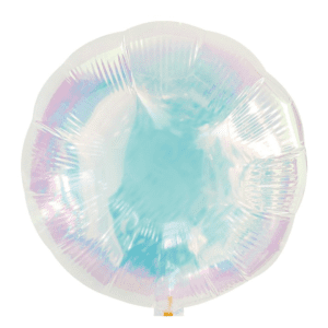 19 inch Iridescent Round Shape Foil Balloon b