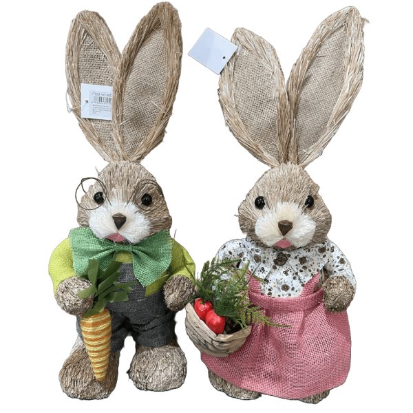 MS-180 Premium Easter 45cm Standing Rabbit Grandparents